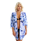 FRESH BLUE FLORAL LIGHT CHIFFON-VETEMENTS 