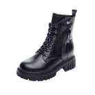 FASHIONABLE LEATHER BOOTS-VETEMENTS 