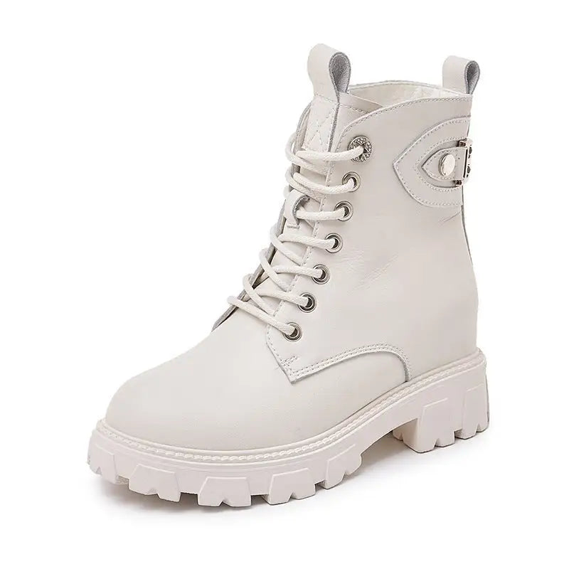 FASHIONABLE LEATHER BOOTS-VETEMENTS 