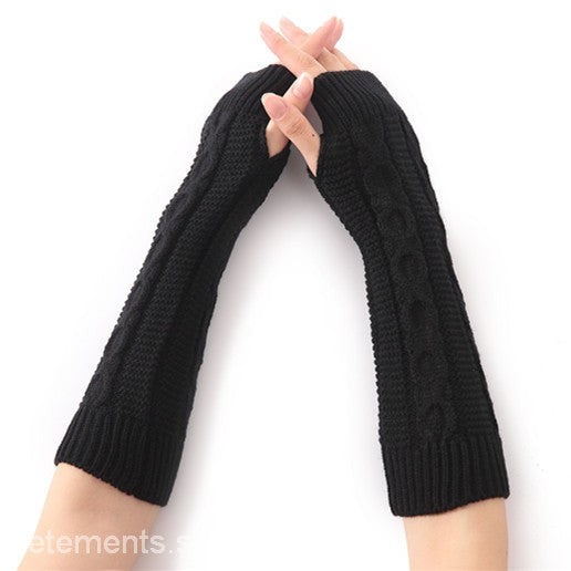 COZY KNIT ARM SLEEVE GLOVES-VETEMENTS 