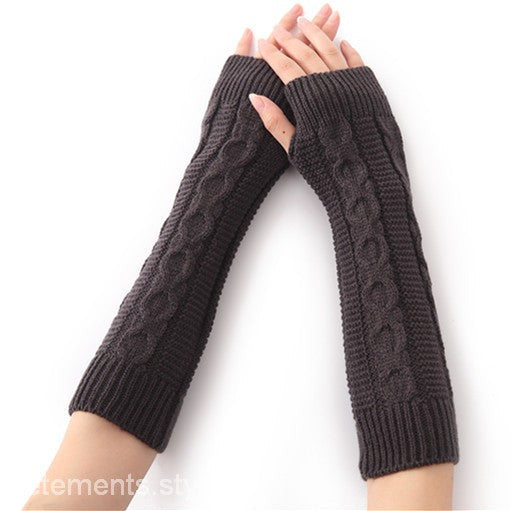 COZY KNIT ARM SLEEVE GLOVES-VETEMENTS 