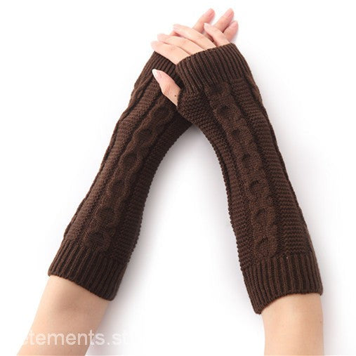 COZY KNIT ARM SLEEVE GLOVES-VETEMENTS 