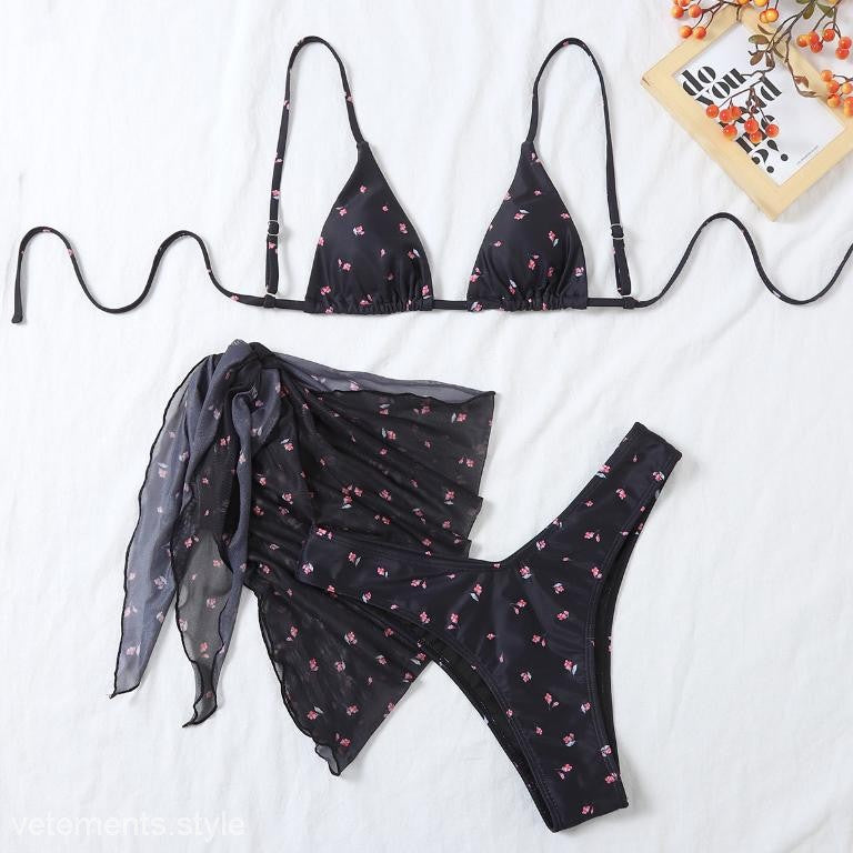 BIKINI SET FLORAL SWIMWEAR-VETEMENTS 