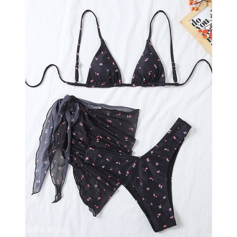 BIKINI SET FLORAL SWIMWEAR-VETEMENTS 