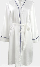 ELEGANT SILK NIGHT-ROBE