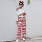 CASUAL TROUSERS LOOSE LACE-UP CHRISTMAS  PANTS-VETEMENTS 