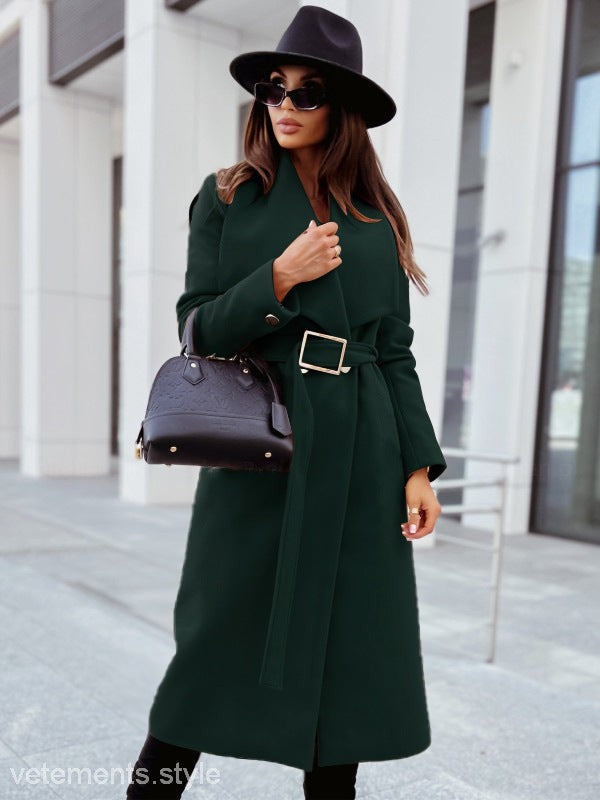 ELEGANT BUTTON COAT-VETEMENTS 