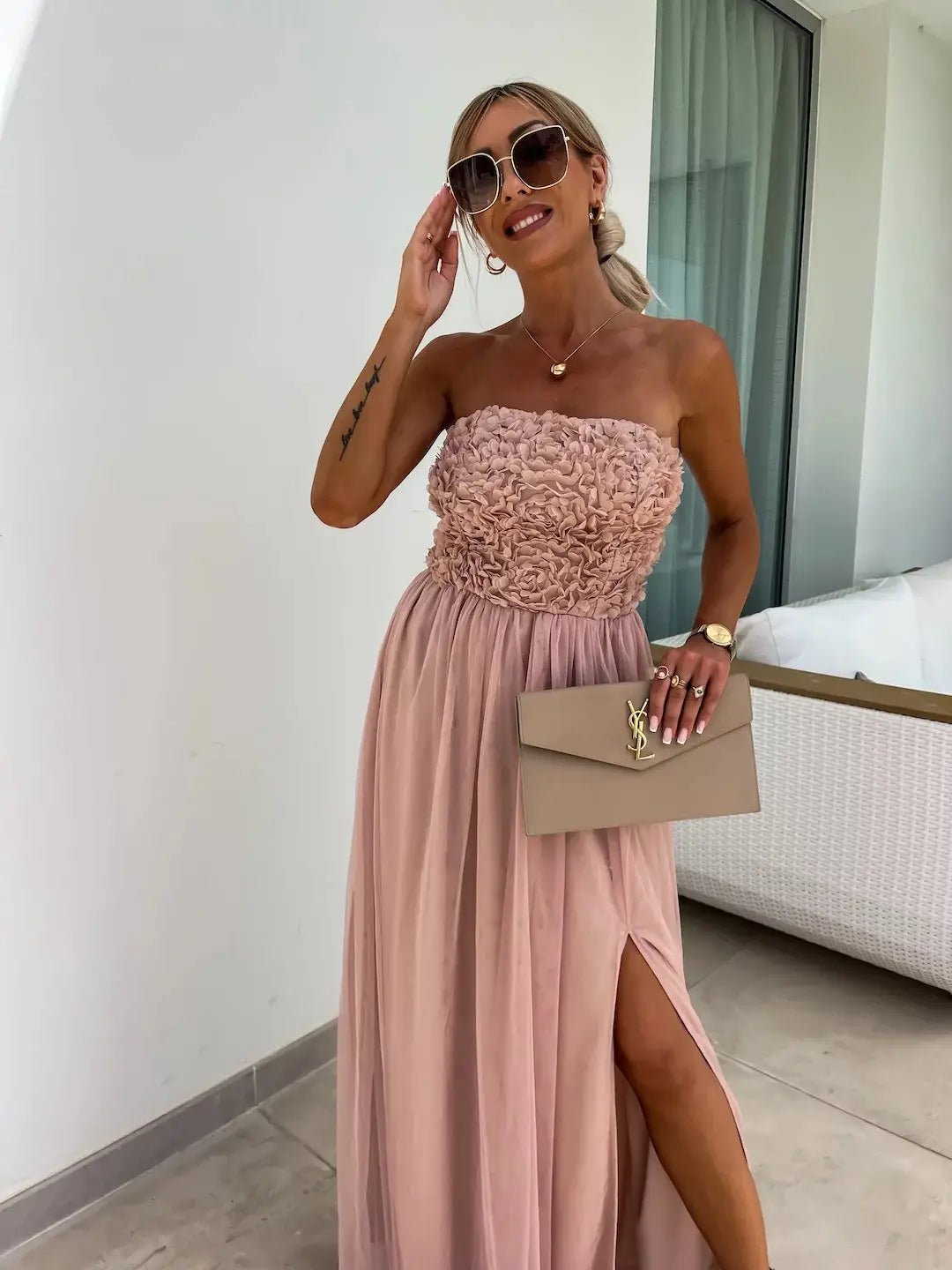 Elegant Maxi Dress for Summer - Langry Fashion ملابس موضة