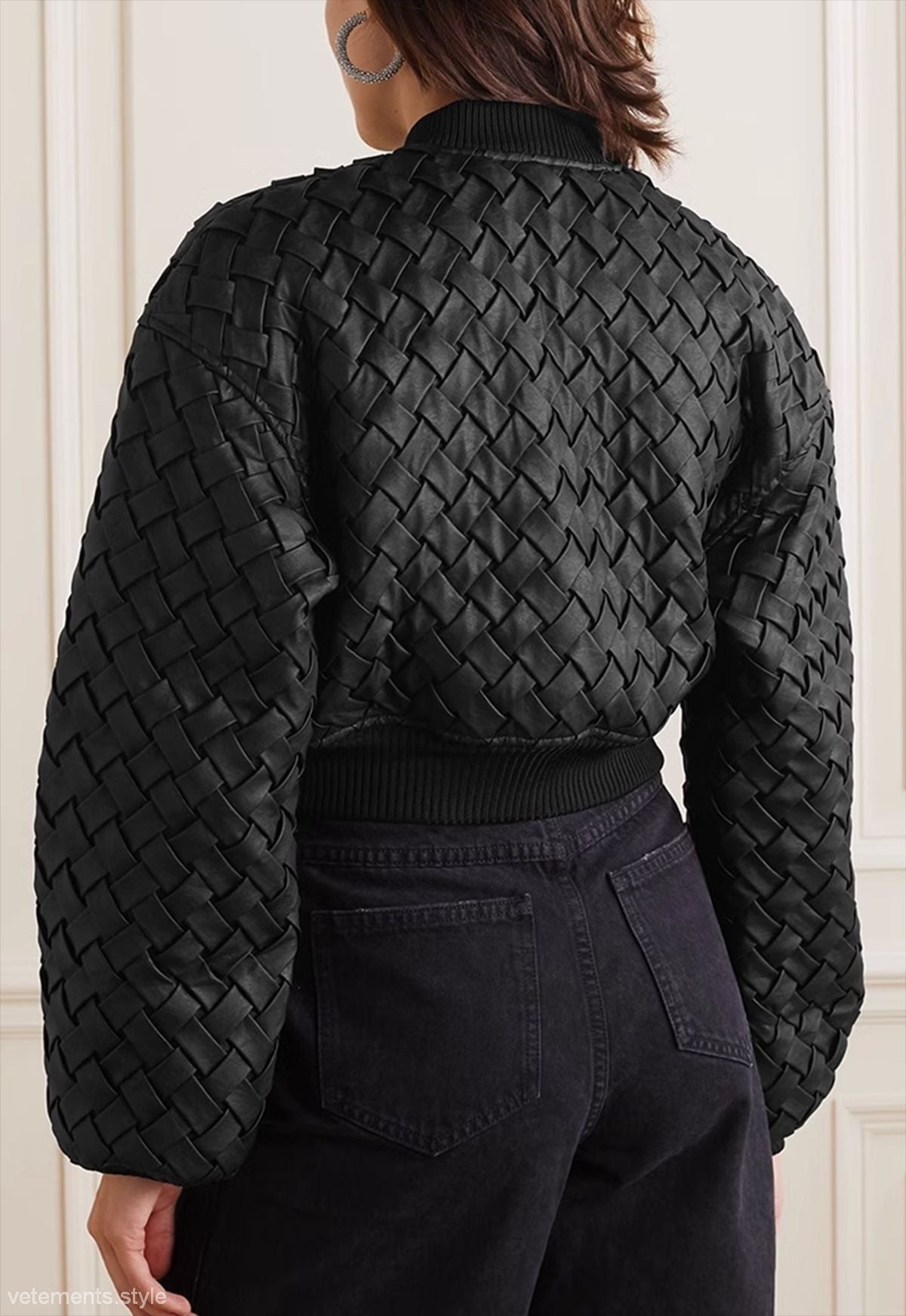 NICHE BLACK WOVEN OUTFIT-VETEMENTS 