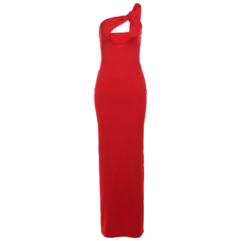 SLIM FIT SHEATH BACKLESS SEXY DRESS-VETEMENTS 