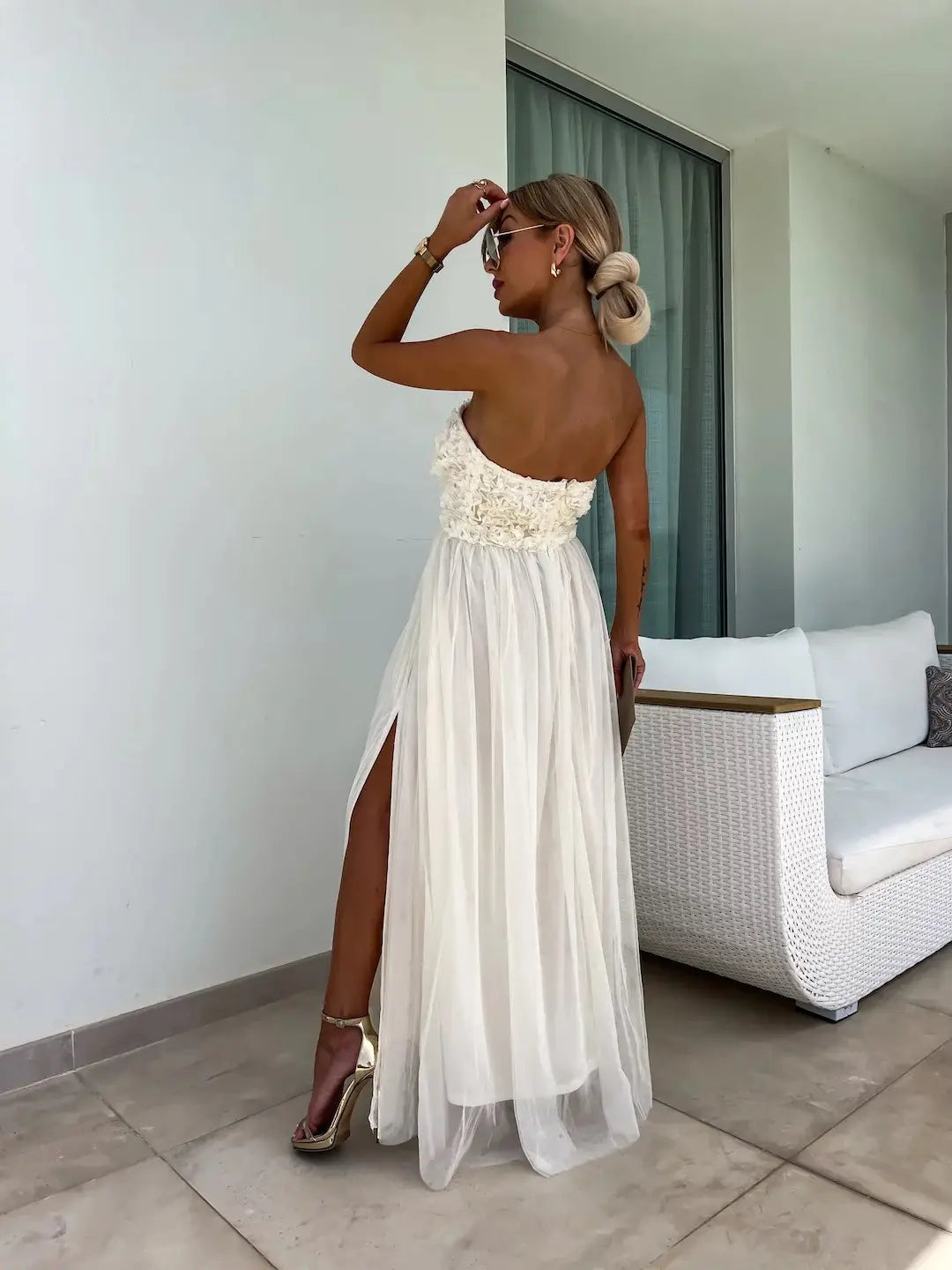 Elegant Maxi Dress for Summer - Langry Fashion ملابس موضة