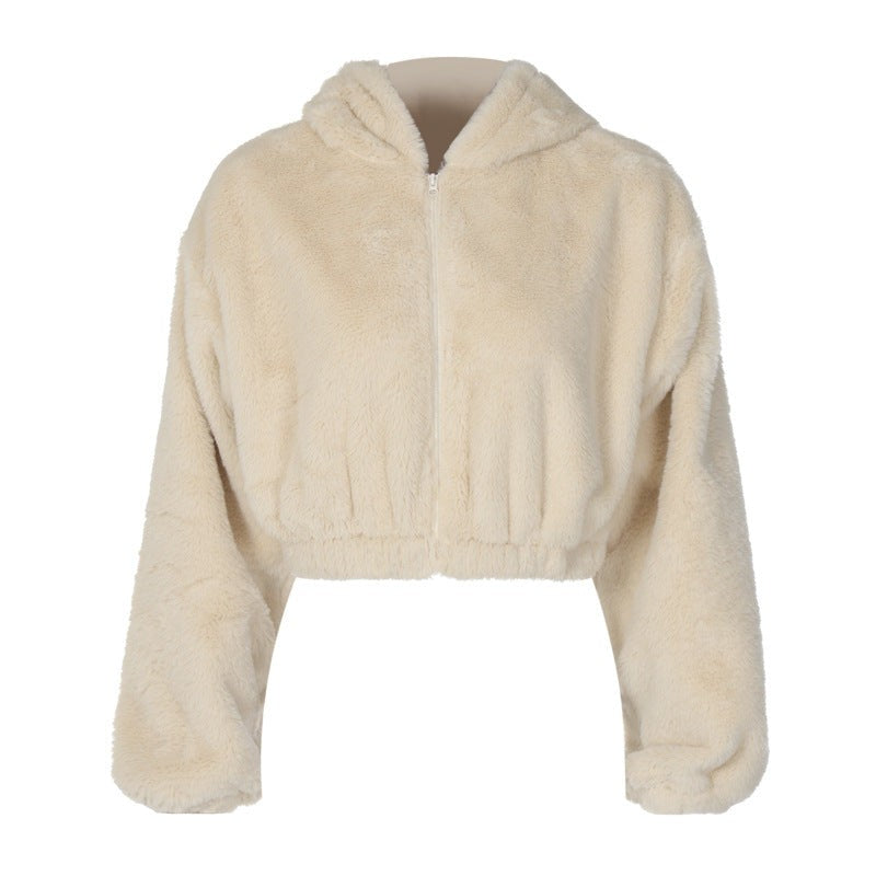 PLUSH LONG HOODED-VETEMENTS 