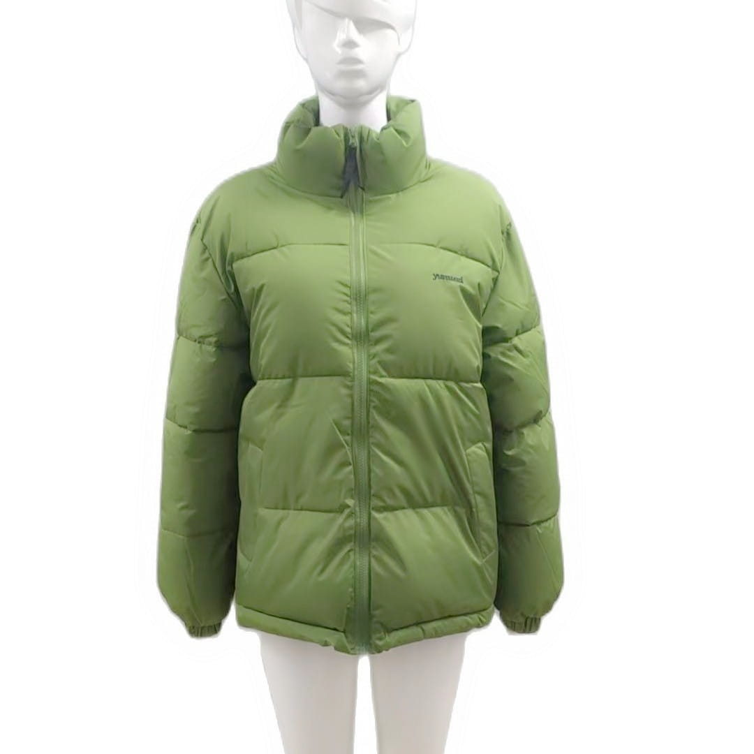 Casual Loose Fit Winter Cotton Padded Jacket with Zipper Closure