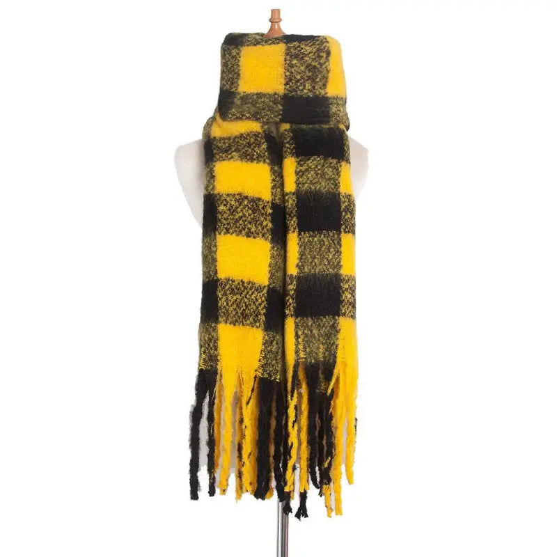 Wool Stitching Scarf-VETEMENTS 