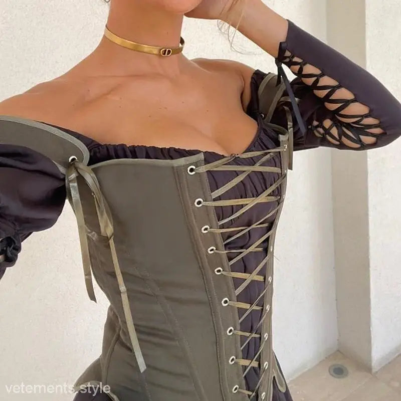 MODERN COWGIRL BONING CORSET-VETEMENTS 