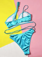 SEXY SPLIT BIKINI SWIMSUIT-VETEMENTS 