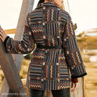 ETHNIC KNITTED COAT-VETEMENTS 