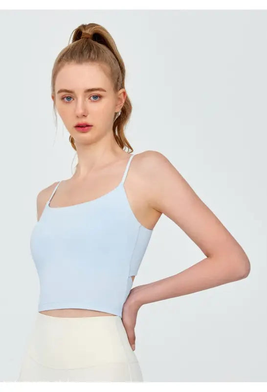 CUTE YOGA TOP-VETEMENTS 