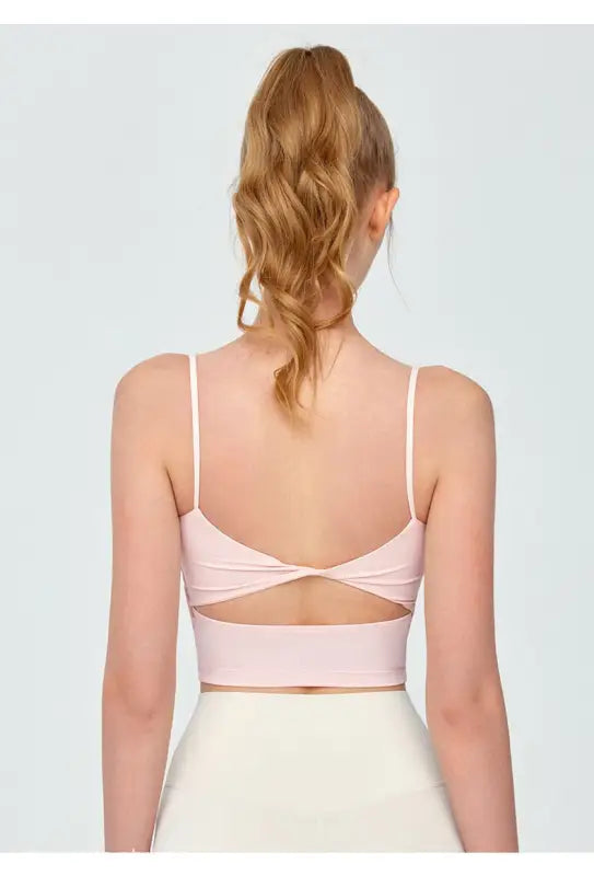 CUTE YOGA TOP-VETEMENTS 