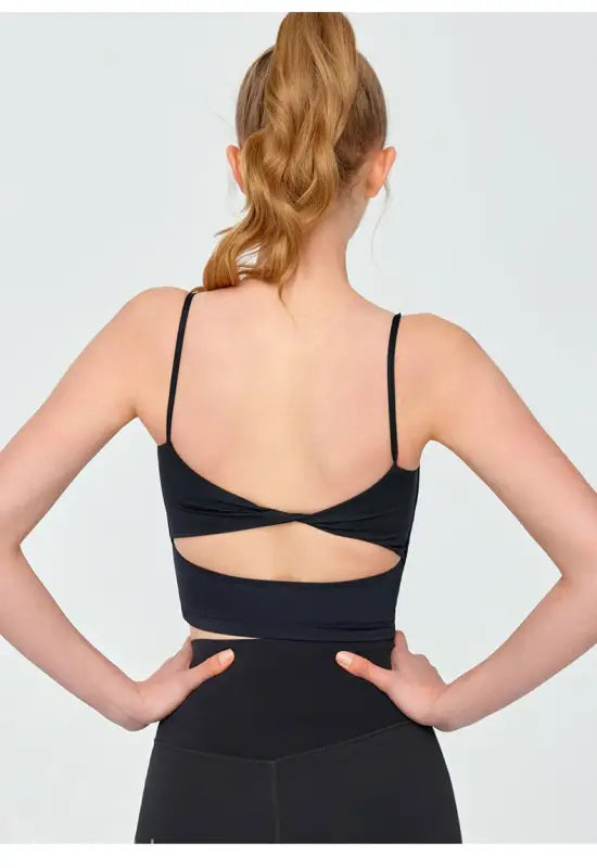 CUTE YOGA TOP-VETEMENTS 