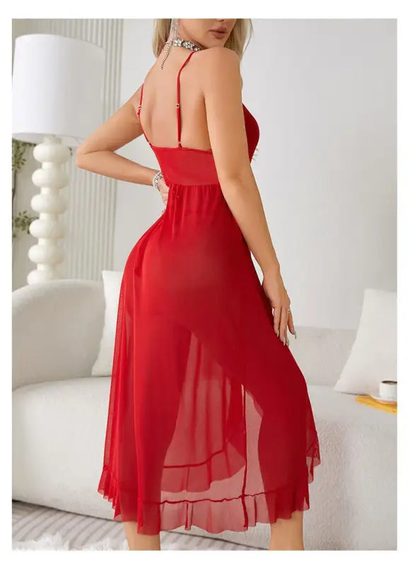 SEXY V NECK BACKLESS LINGERIE-VETEMENTS 