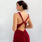 BACKLESS PARTY SLIM FIT SHEATH DRESS-VETEMENTS 