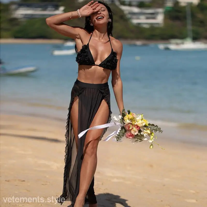 THREE PIECE SET SWIMSUIT-VETEMENTS 