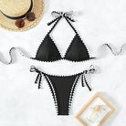 BLACK & WHITE BIKINI-VETEMENTS 