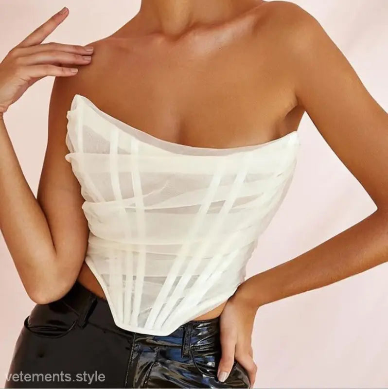 SHORT SUMMER BONING CORSET