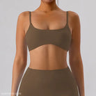 OUTER WEAR CLOSE FITTING YOGA BRA-VETEMENTS 