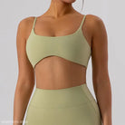 OUTER WEAR CLOSE FITTING YOGA BRA-VETEMENTS 