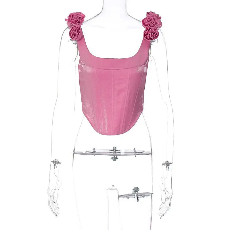 CANDY PINK BONING CORSET-VETEMENTS 