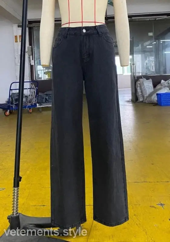 WIDE LEG LIGHT BLUE JEANS-VETEMENTS 