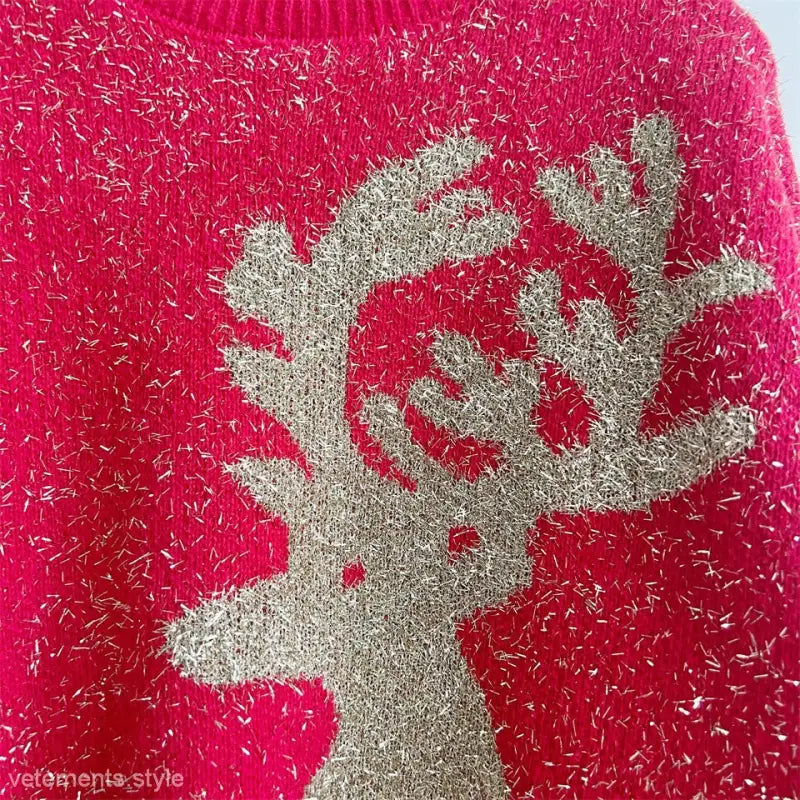 CHRISTMAS SWEATER SNOWFLAKE-VETEMENTS 