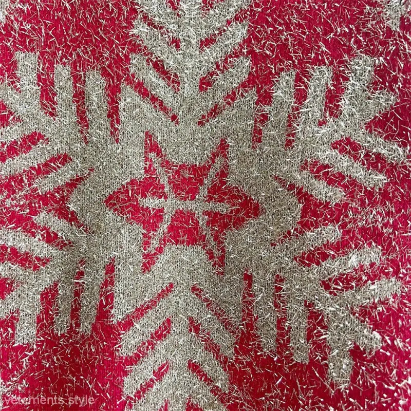 CHRISTMAS SWEATER SNOWFLAKE-VETEMENTS 