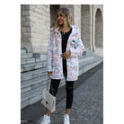 LONG SLEEVE LOOSE SNOWFLAKE PLUSH CHRISTMAS CASUAL JACKET-VETEMENTS 