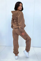 Winter Hooded Fleece Lined Sweater Casual Trousers sets-VETEMENTS 