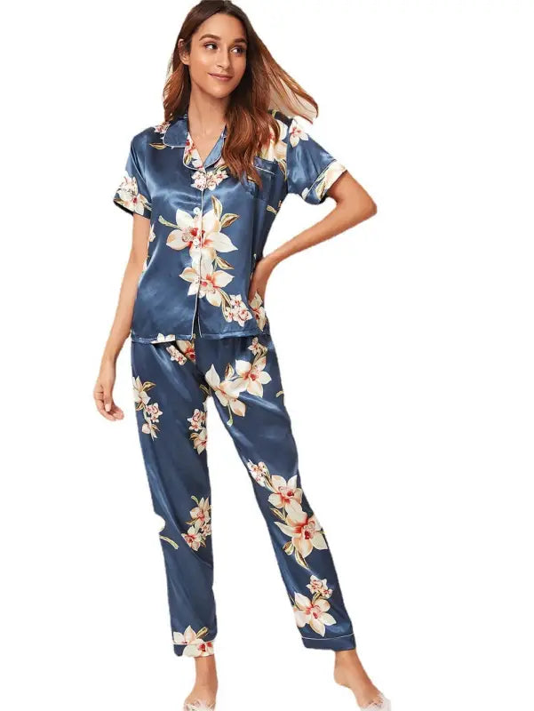 CASUAL SILK PAJAMAS-VETEMENTS 