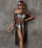 HAND CROCHETING BEACH COVER UP-VETEMENTS 