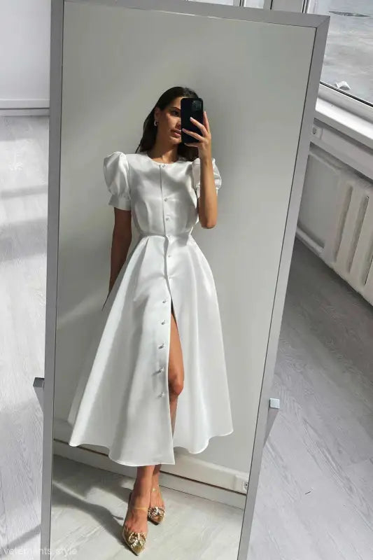 LARGE SWING LINE DRESS-VETEMENTS 