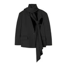 SCARF CUT PROFILE BLAZER SET-VETEMENTS 