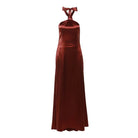 ELEGANT HALTER BACKLESS DRESS-VETEMENTS 