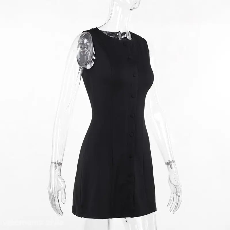 ELEGANT GRACEFUL VEST DRESS-VETEMENTS 