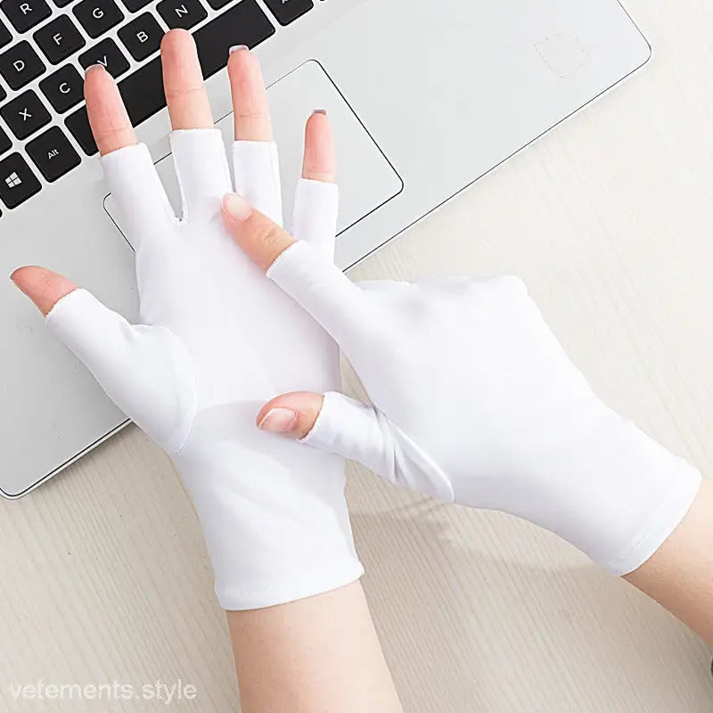 SPORTS RUNNING SUNSCREEN GLOVE-VETEMENTS 