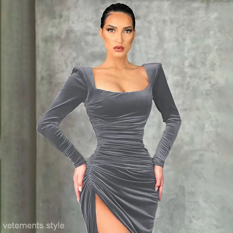 SEXY TUXEDO DRESS-VETEMENTS 