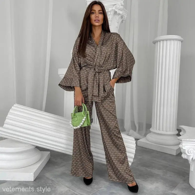 COMFY ICE SILK PAJAMA-VETEMENTS 