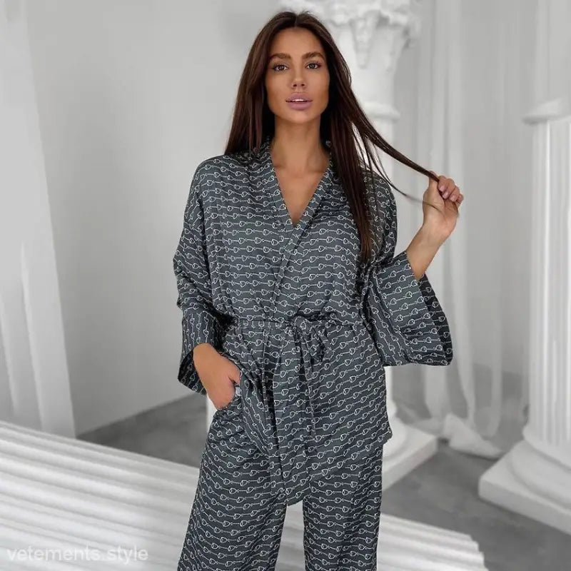 COMFY ICE SILK PAJAMA-VETEMENTS 