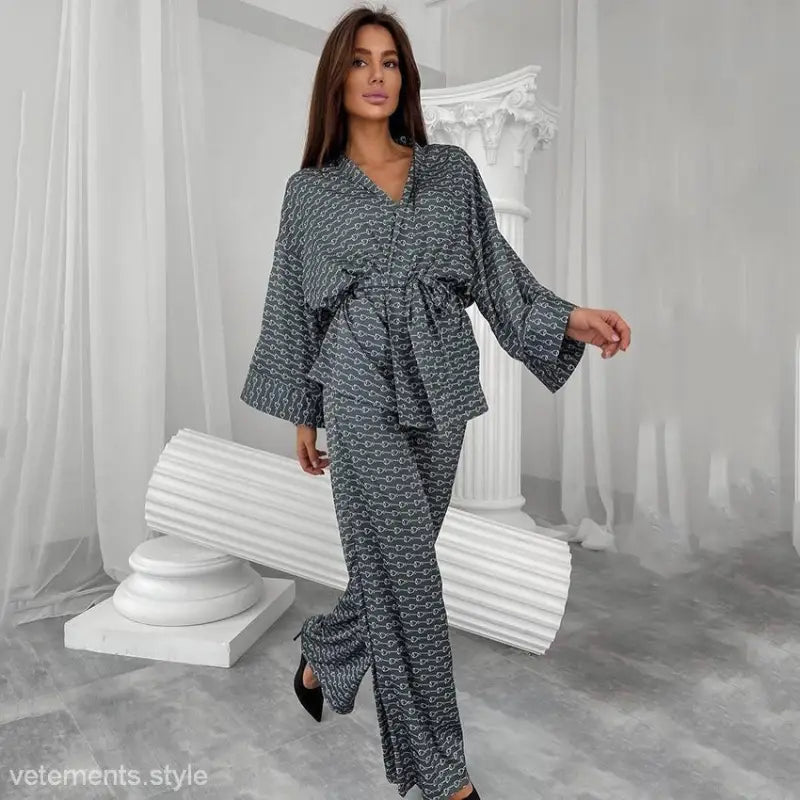 COMFY ICE SILK PAJAMA-VETEMENTS 