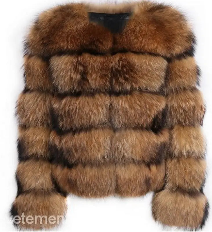 ELEGANT FUR COAT-VETEMENTS 