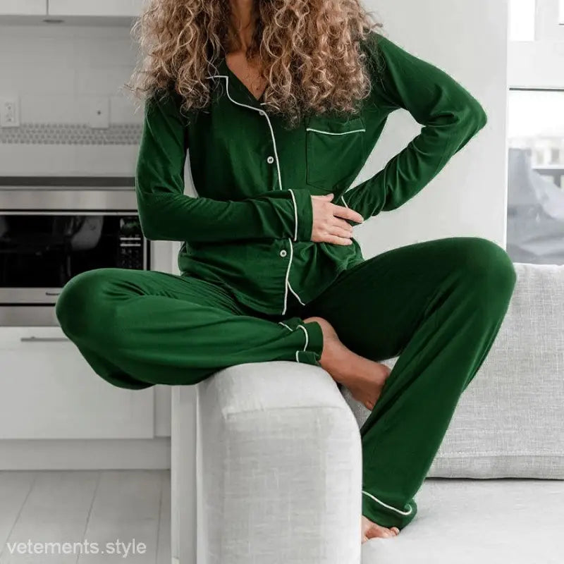 ELEGANT LOOSE PAJAMAS-VETEMENTS 